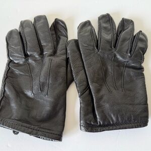 Wilsons Leather Vintage Black Gloves, size L